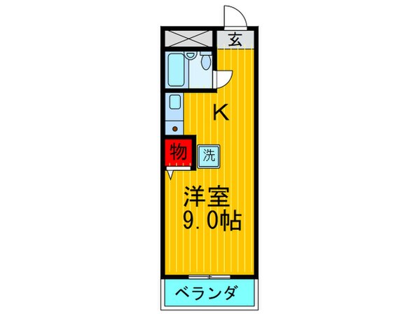 パークハイツエクセルの物件間取画像